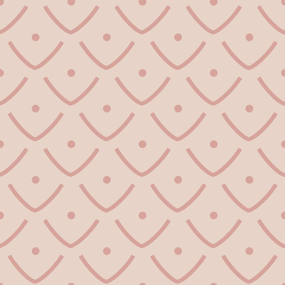 Seamless light pattern of polka dots on a light background vector