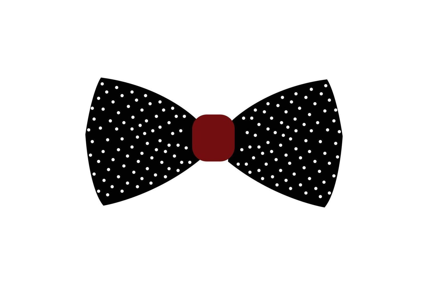 Illustration of cute bows or bow tie for digital stamp,greeting card,sticker,icon,design. vector