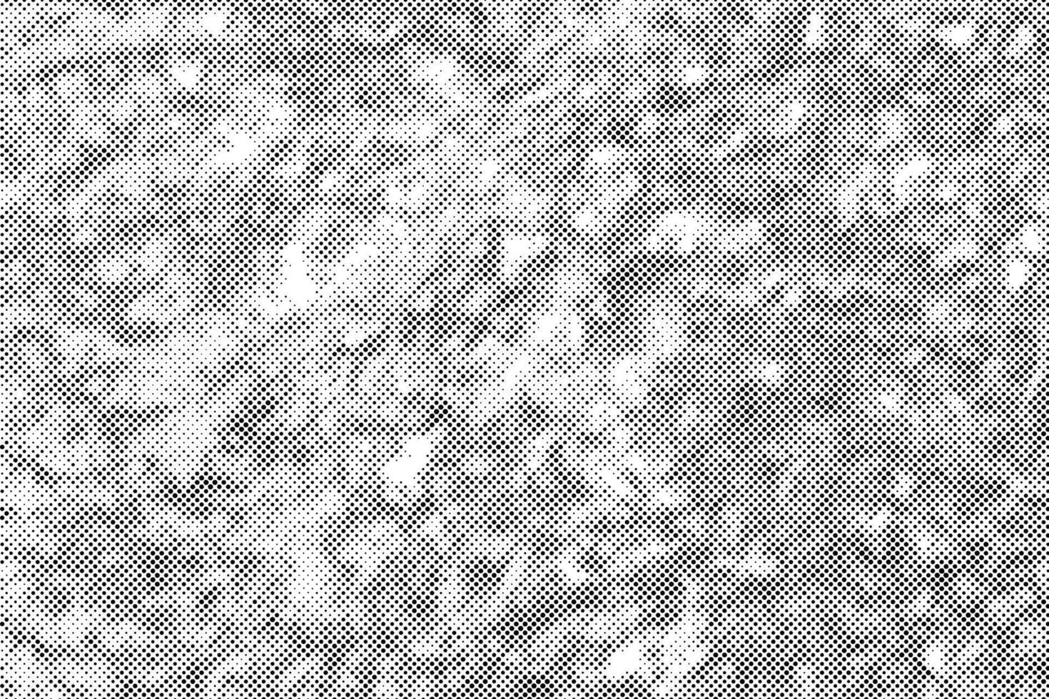 Grunge halftone effect background. Black dots pattern. vector