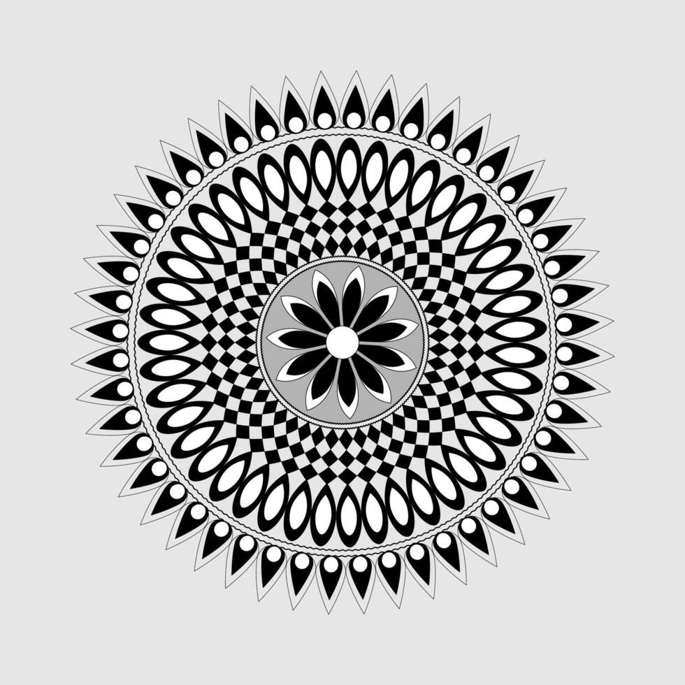 Mandala Design Painting for Home vector