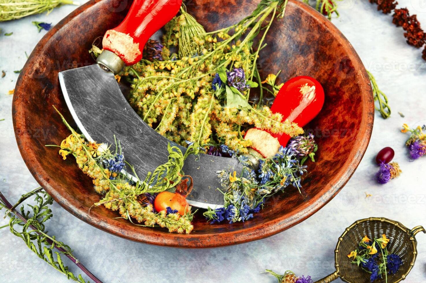 Natural alternative medicine. photo