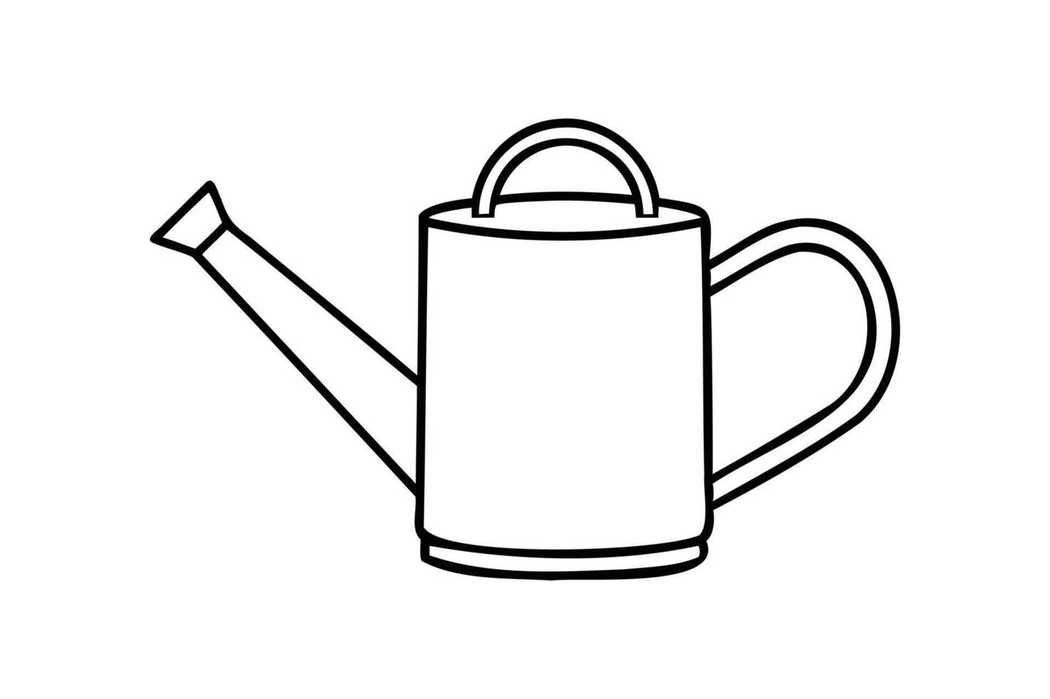 watering can watering can icon vector