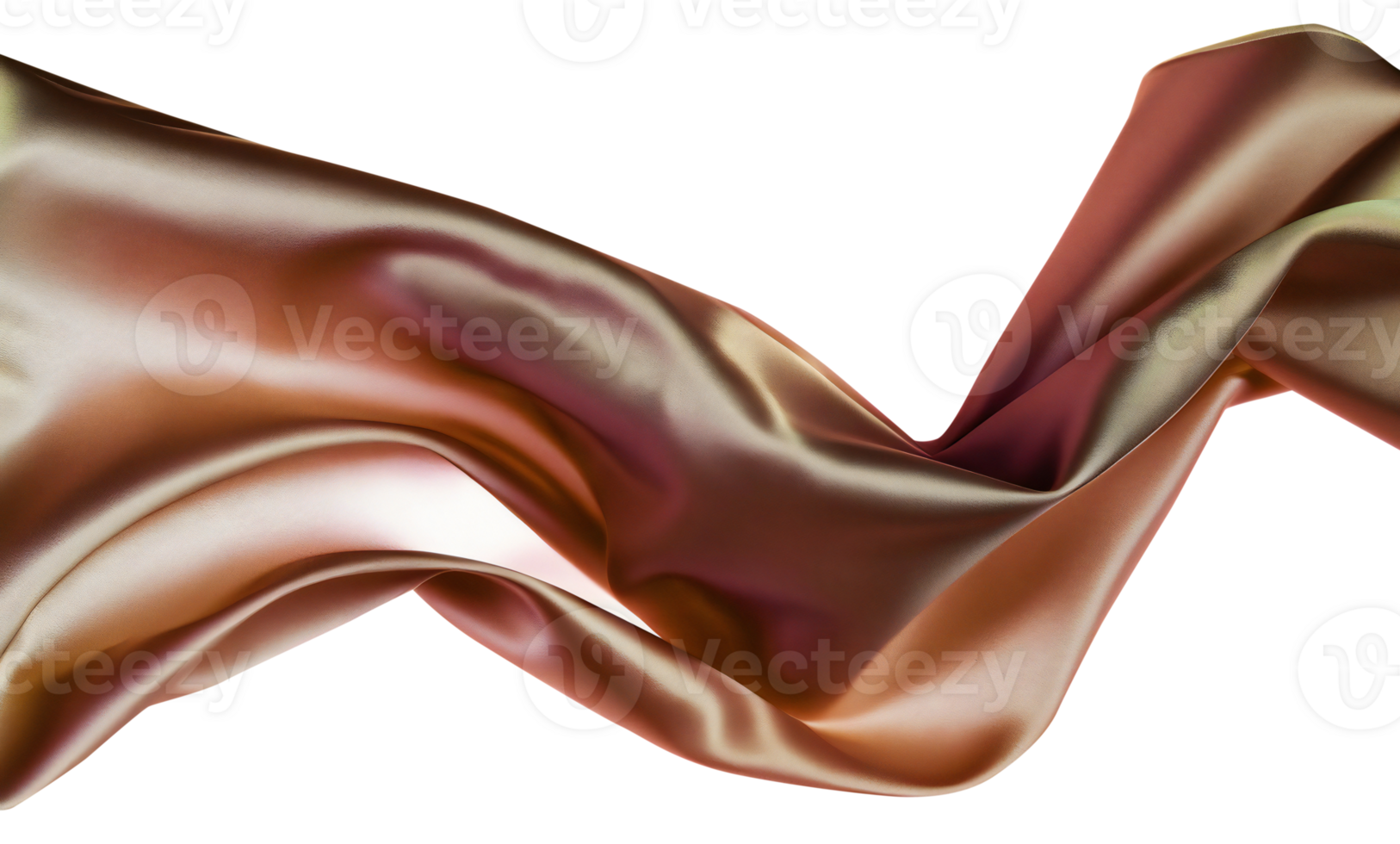 Abstract fabric wavy background. Silk textile drapery texture. png