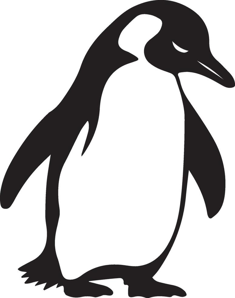 penguin icon design template illustration vector
