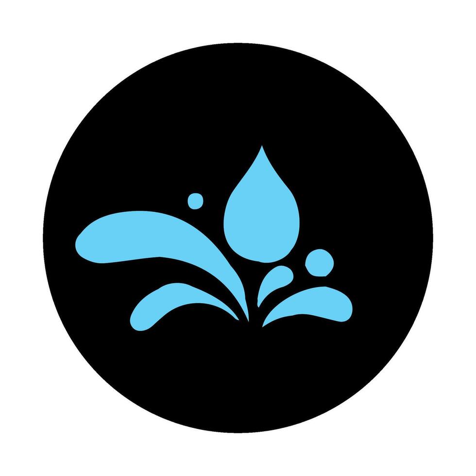 water icon symbol vector