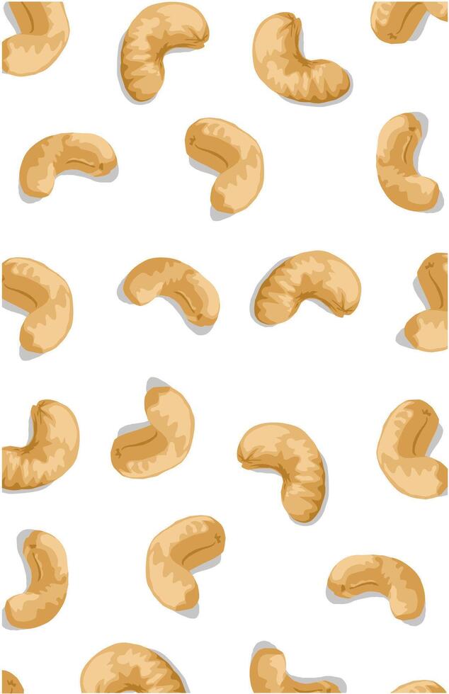 Lots of delicious cashew nut wallpapers vector