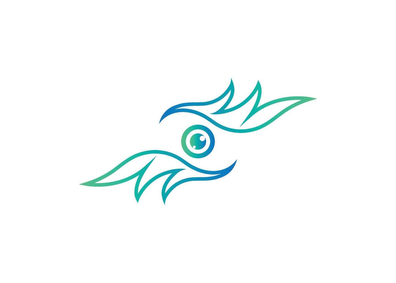 Eye care logo icon symbol illustration template for medical and healthcare clinics. vector
