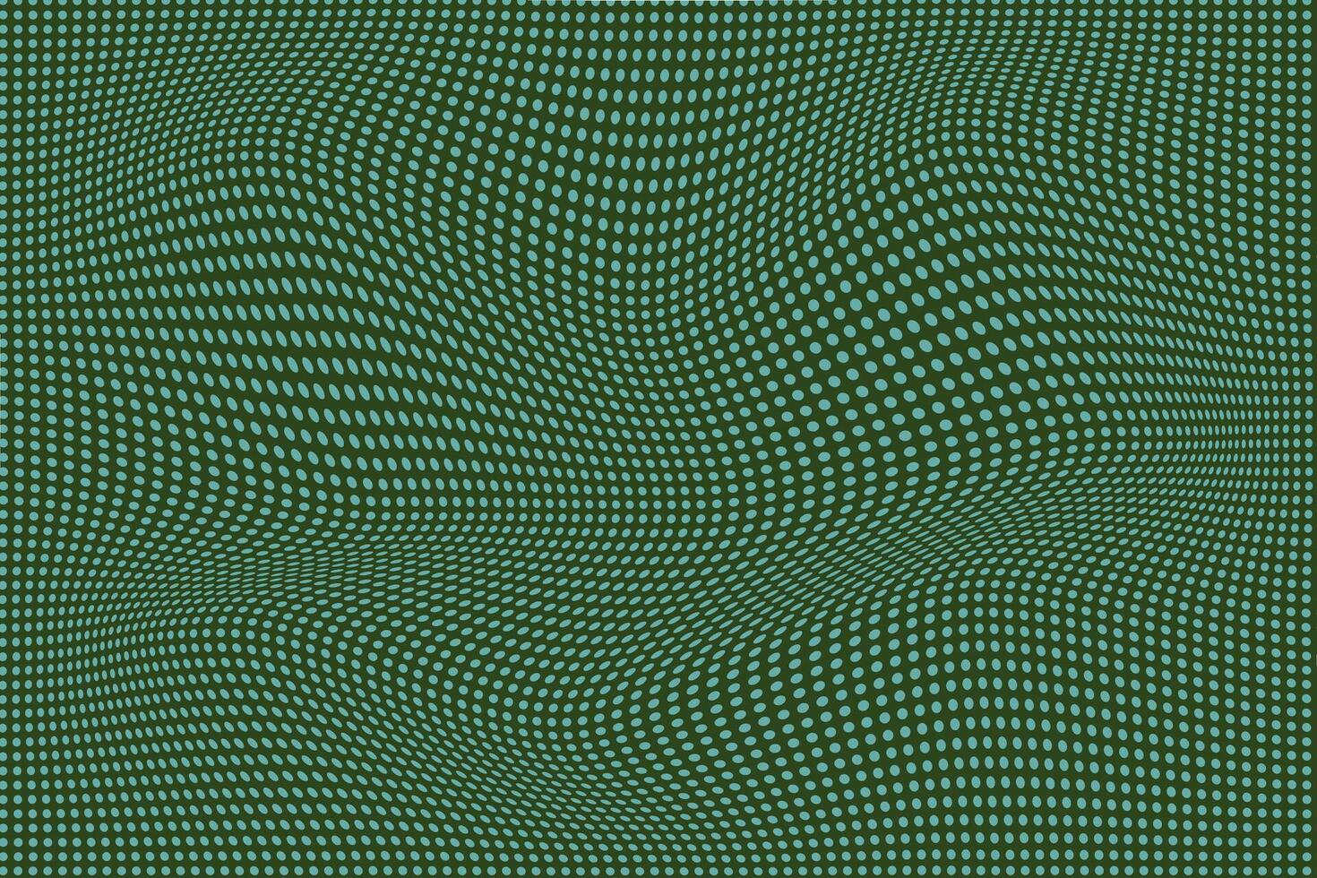 simple abstract fest color small polka dot wavy distort pattern on dark olive background a green and white abstract background with a pattern of dots vector