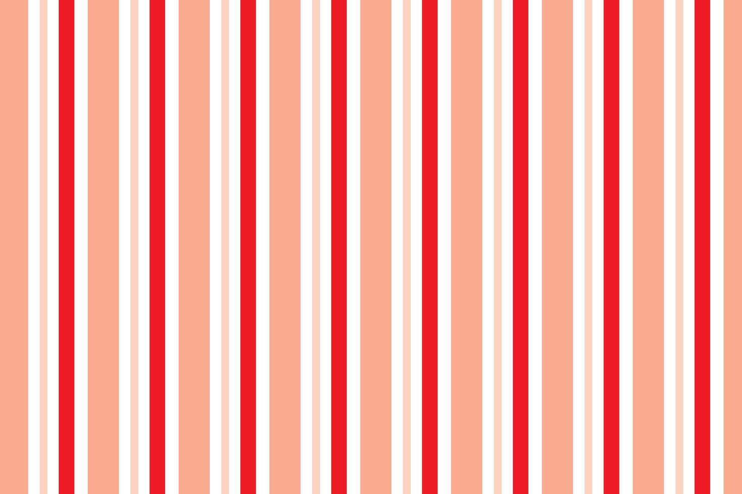 simple red cream color vertical line pattern a red and white striped pattern with a white stripe vector