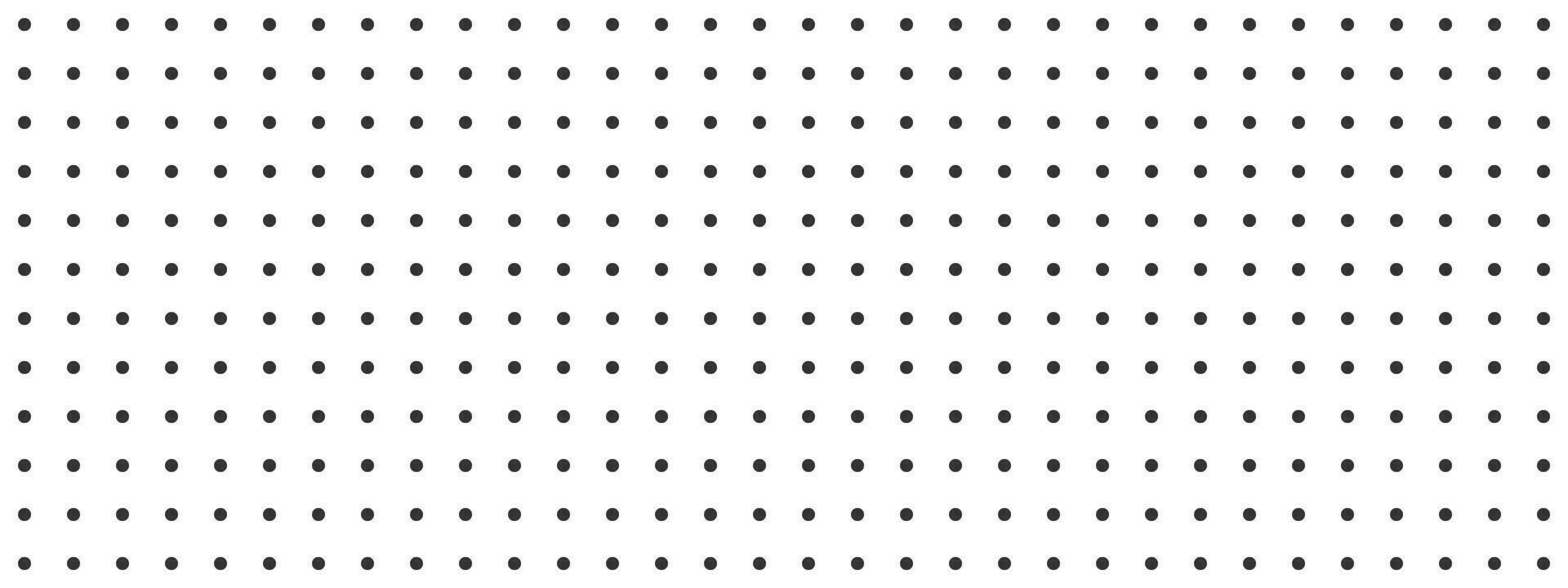 Black dot grid notebook page template on white background. Bullet journal texture. Round points seamless pattern. School or office paper background vector