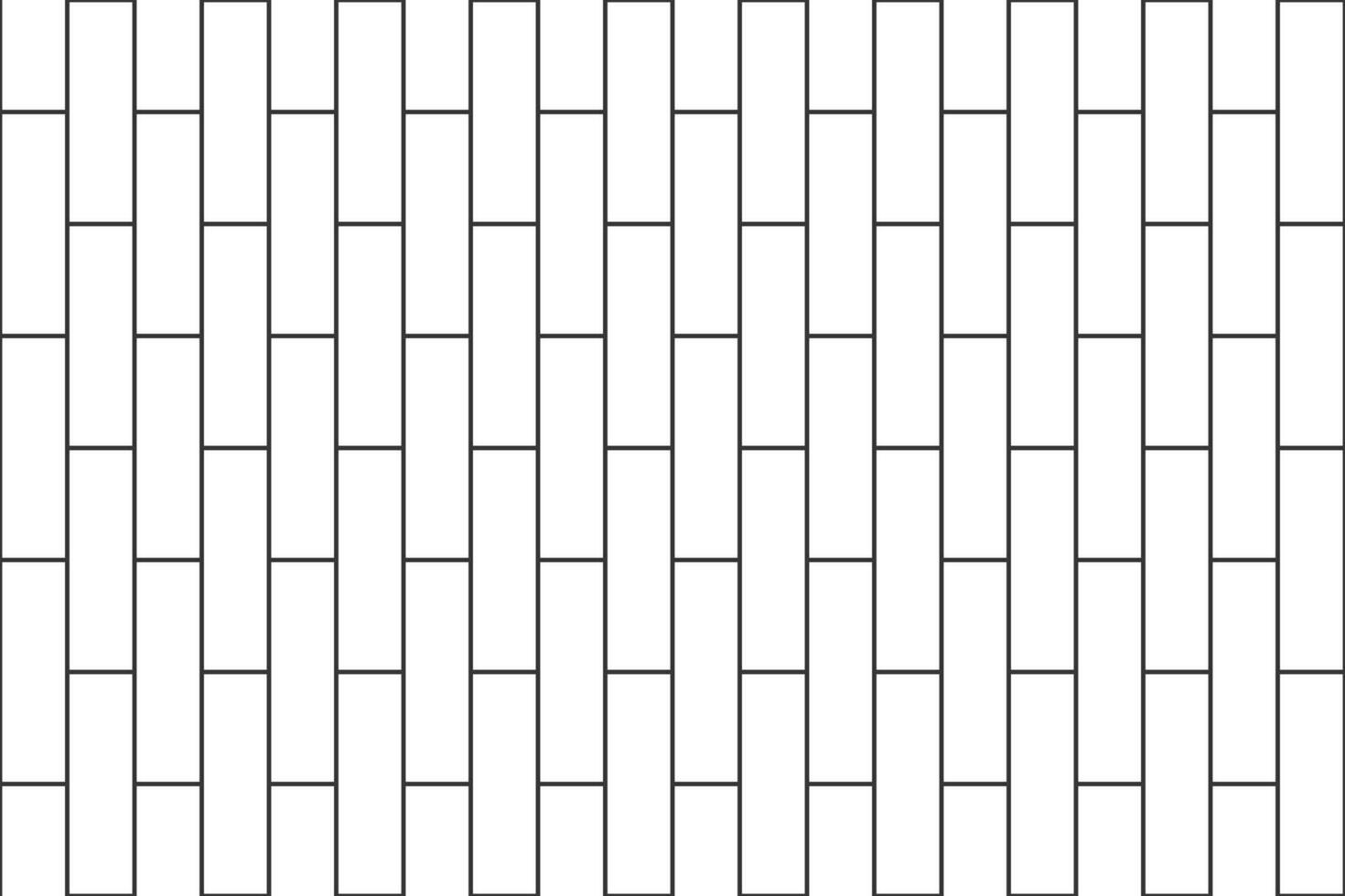 Vertical rectangle tile background. Parquet layout. Causeway texture. Ceramic or brick wall seamless pattern. Kitchen backsplash or bathroom floor decoration vector