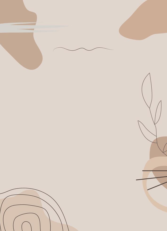 Beige Abstract Neutrals Background vector
