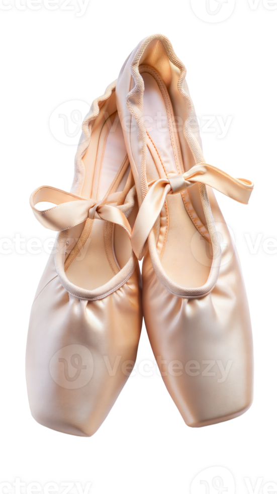 A ballet shoes isolated on transparent background png