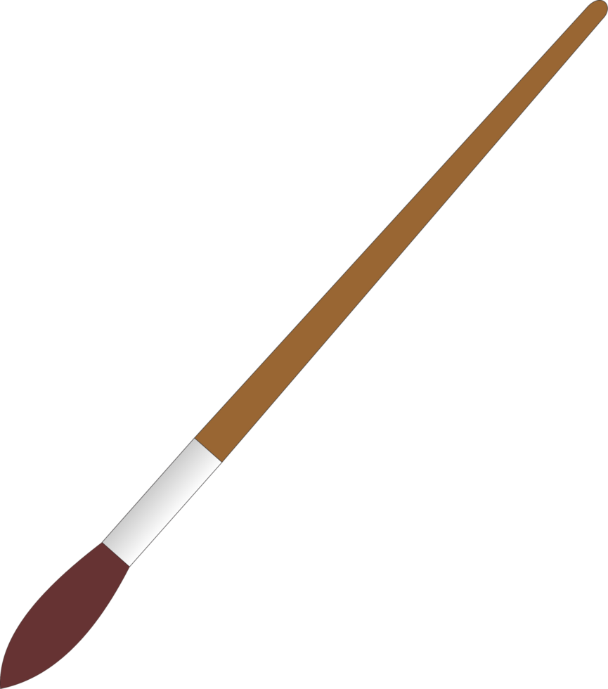 Paintbrush art icon png