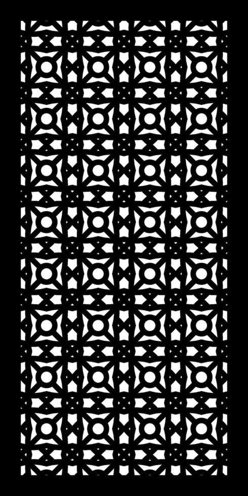 Complex Shapes Made Simple for CNC Cutting and Geometric Decorative Panels in Modern Design vector