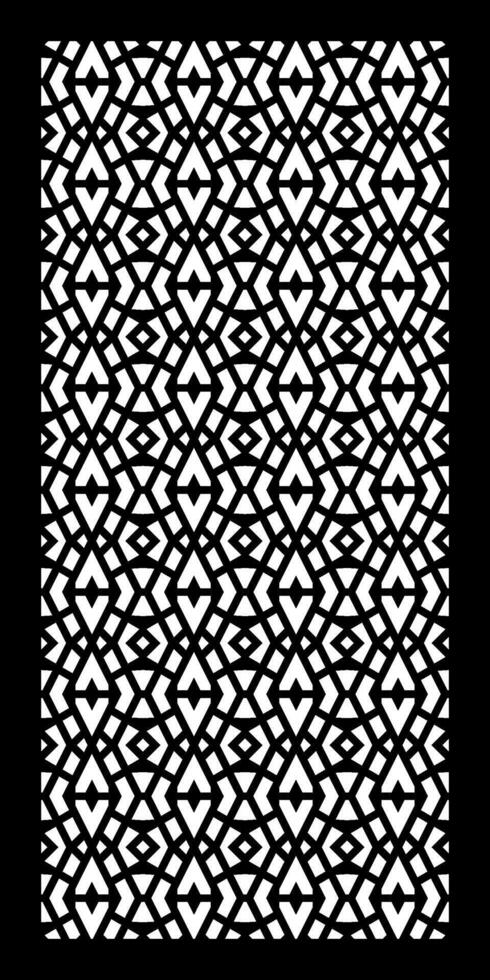 Geometric Mastery Shape Complex CNC Cutting Patterns for Sophisticated Design Solutions vector