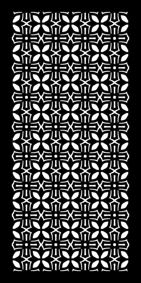 Modern Minimalism Meets CNC Cutting from Geometric Shapes and Clean Patterns for Design Projects vector