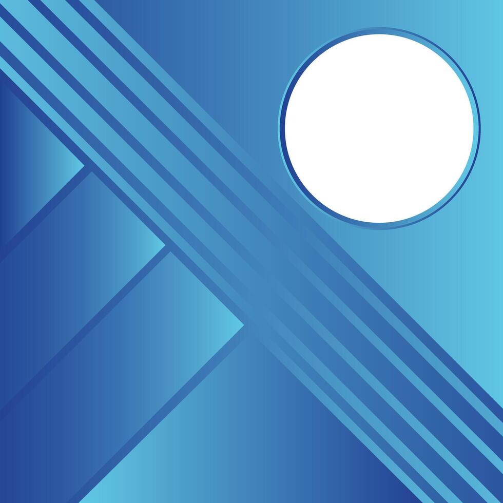 Blue Gradient Abstract background White circle in Design for background, banner, website template, social media, poster, sale banner and more vector