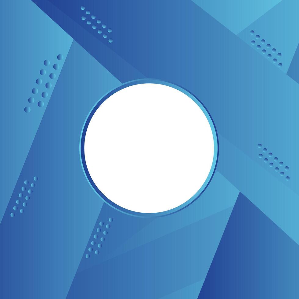 Modern blue abstract background with geometric lines shape. Blue gradient hexagon shape design. Futuristic technology concept. vector