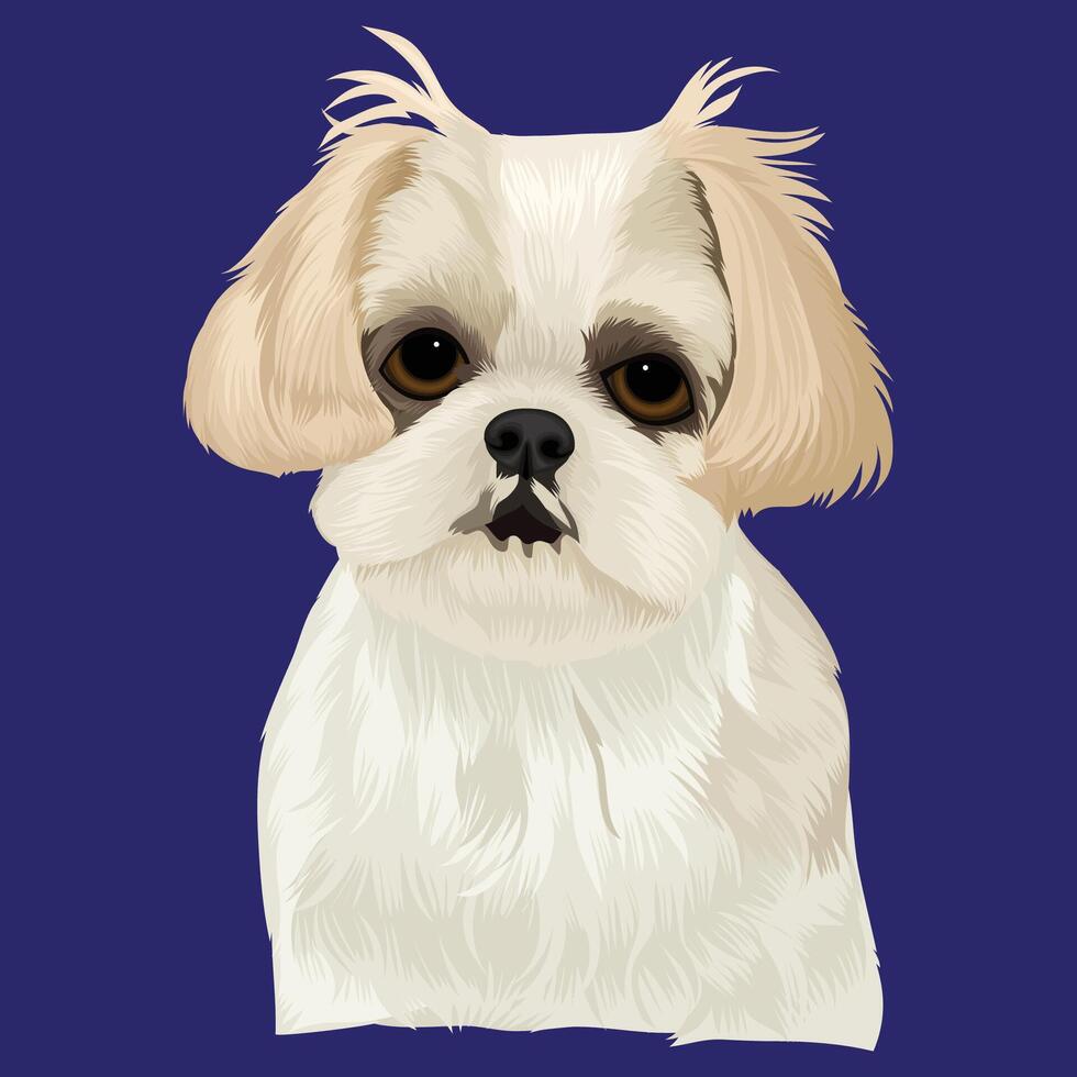 Dog Chest Artwork vector