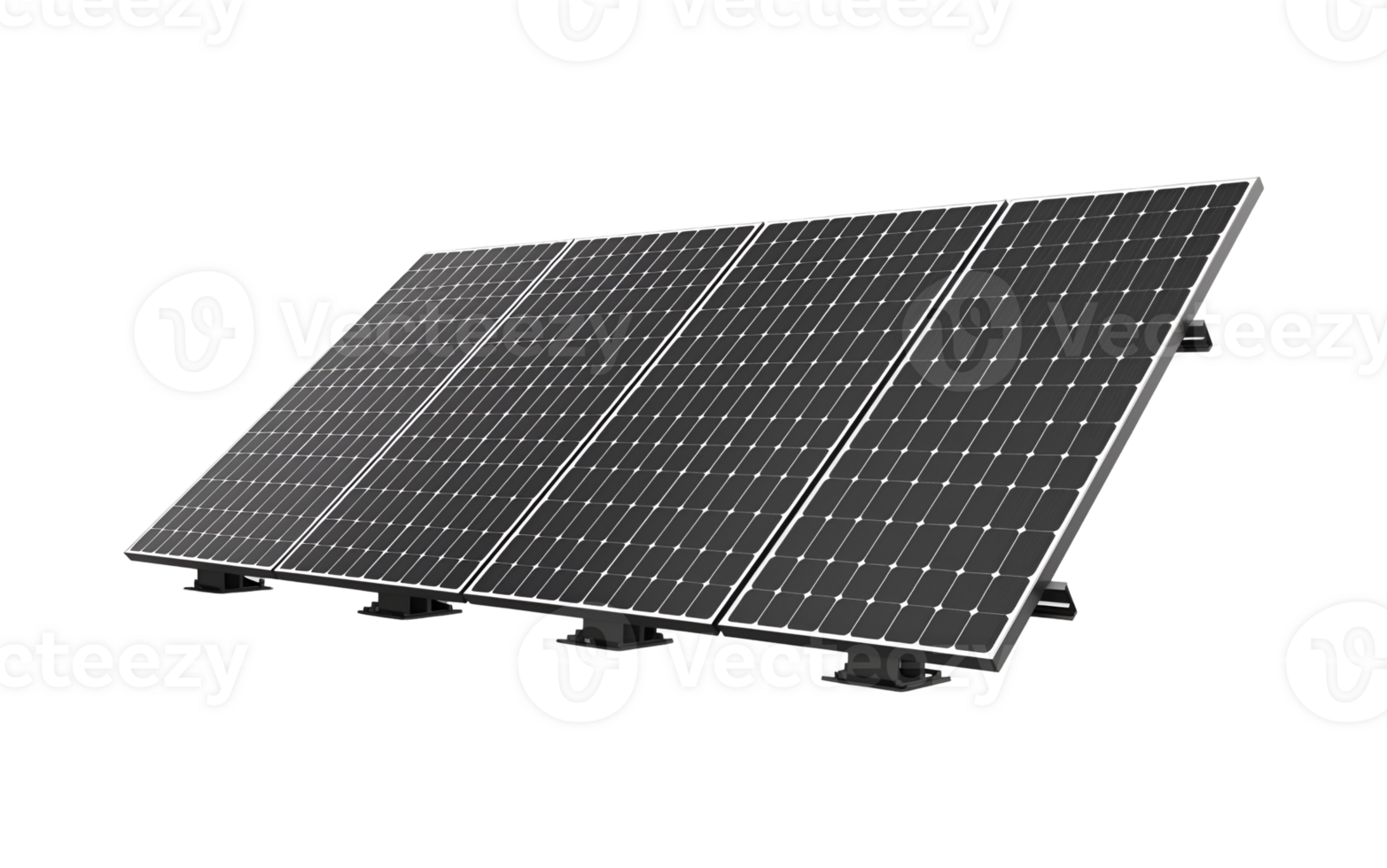 solar panel isolated on transparent background png