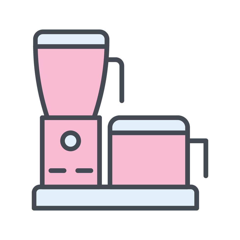 Food Processor Icon Design vector
