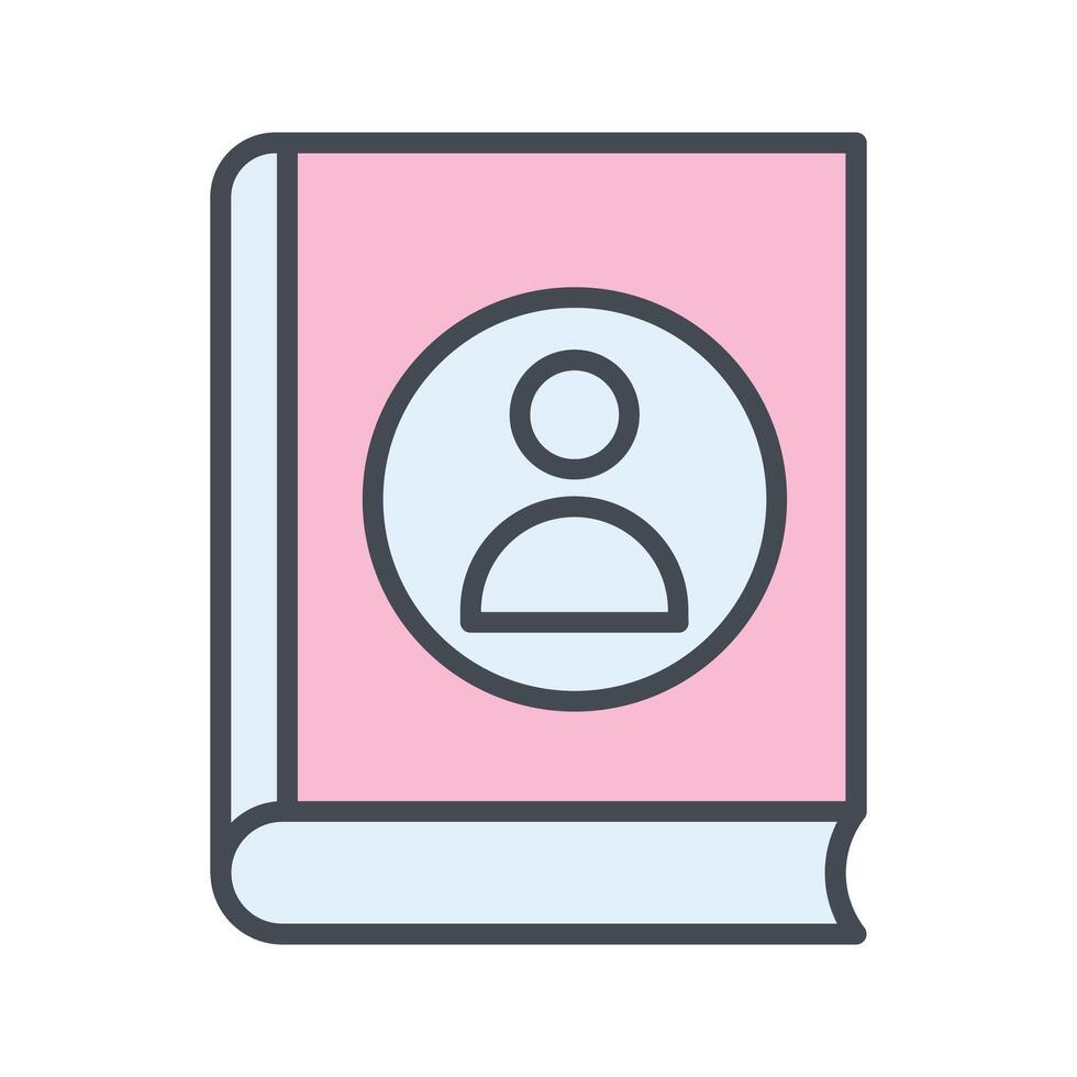 Employee Handbook Icon Design vector