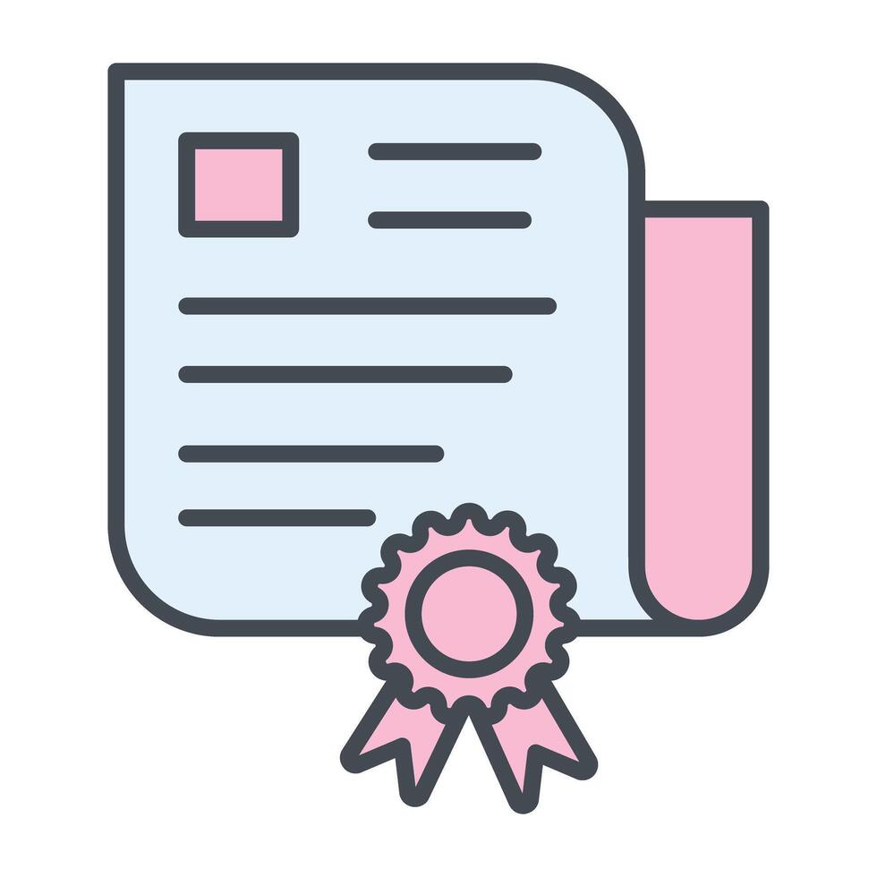 Journalism Award Icon Design vector