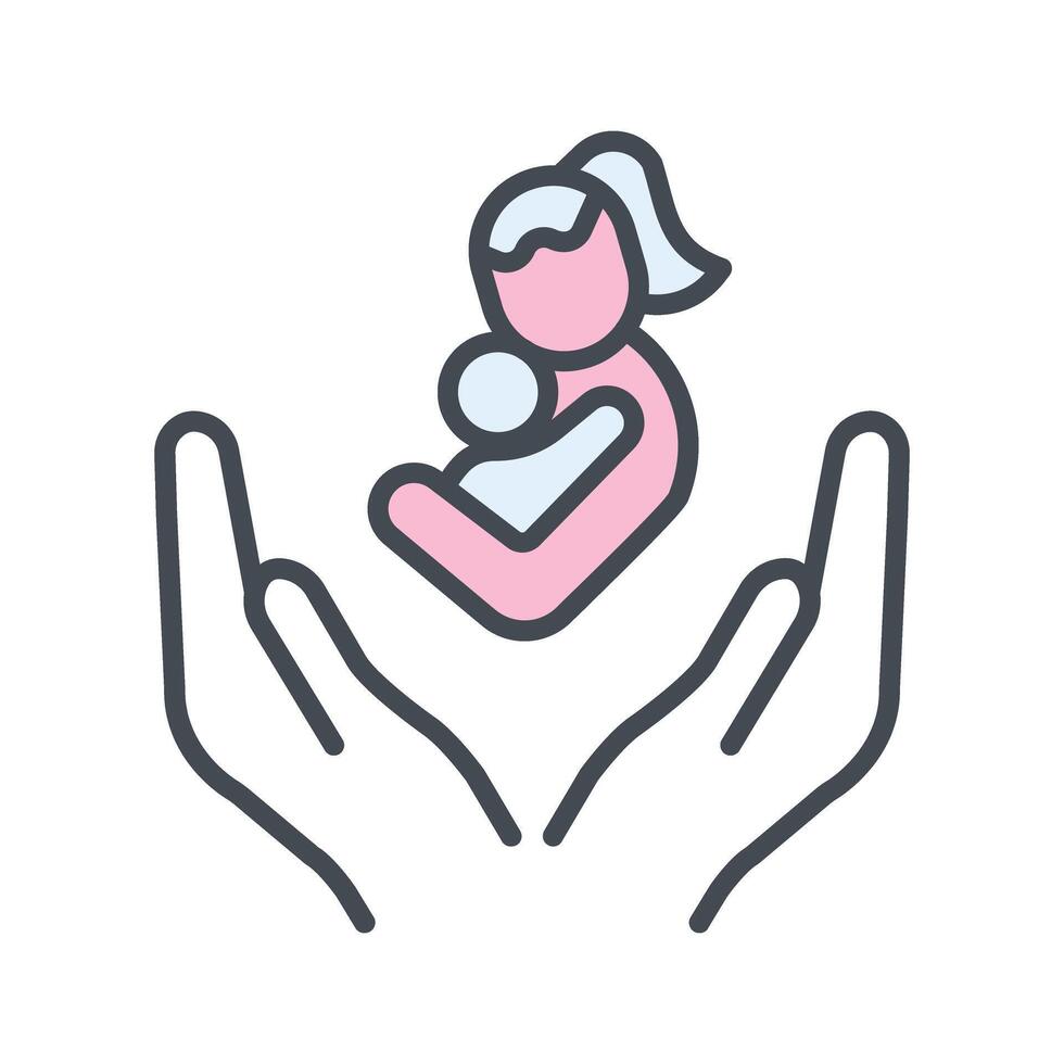 49 - Mother's Love.eps vector