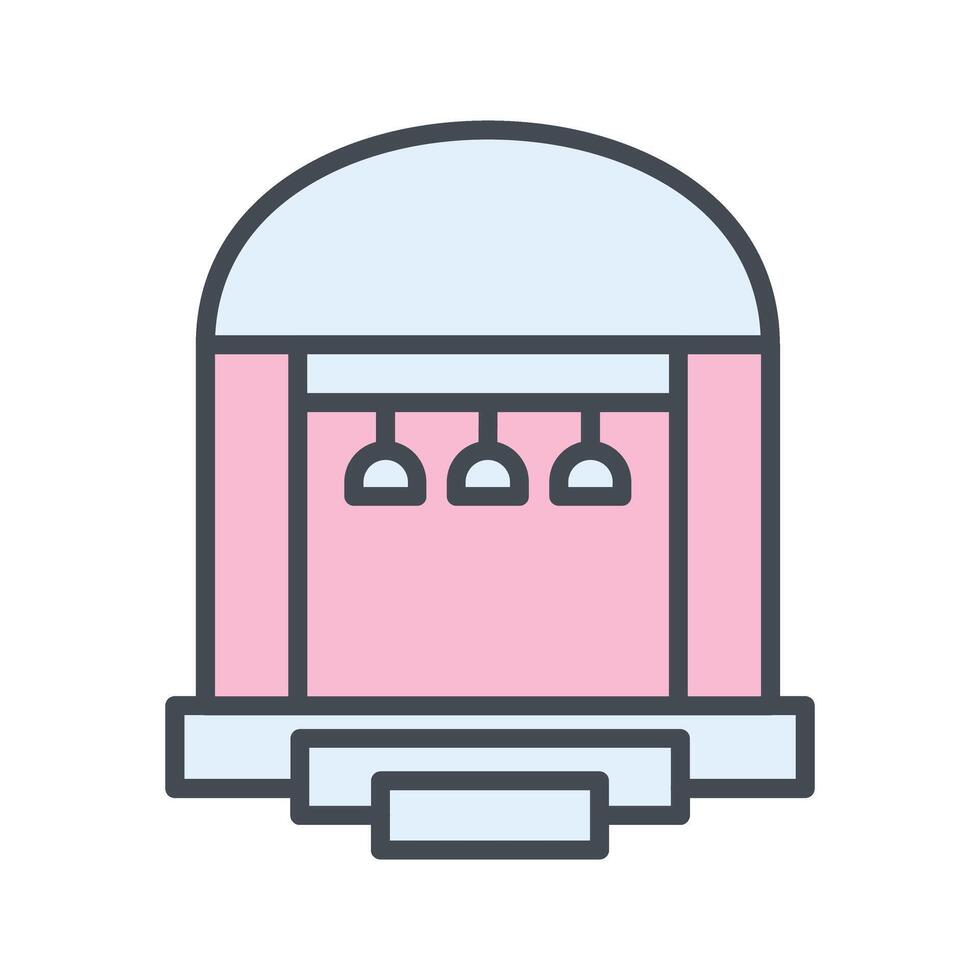 Party Venue Icon Design vector