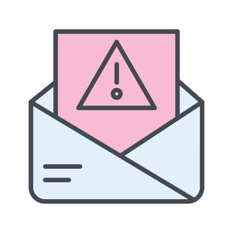 Spam Filter Icon Design vector