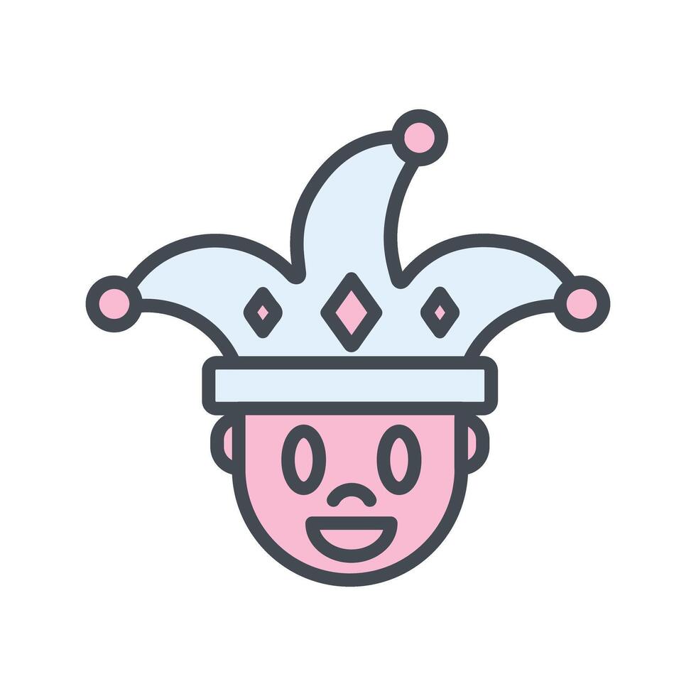 Clown Icon Design vector