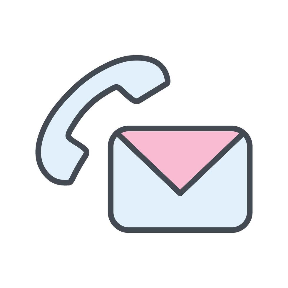 Support Email Icon Design vector