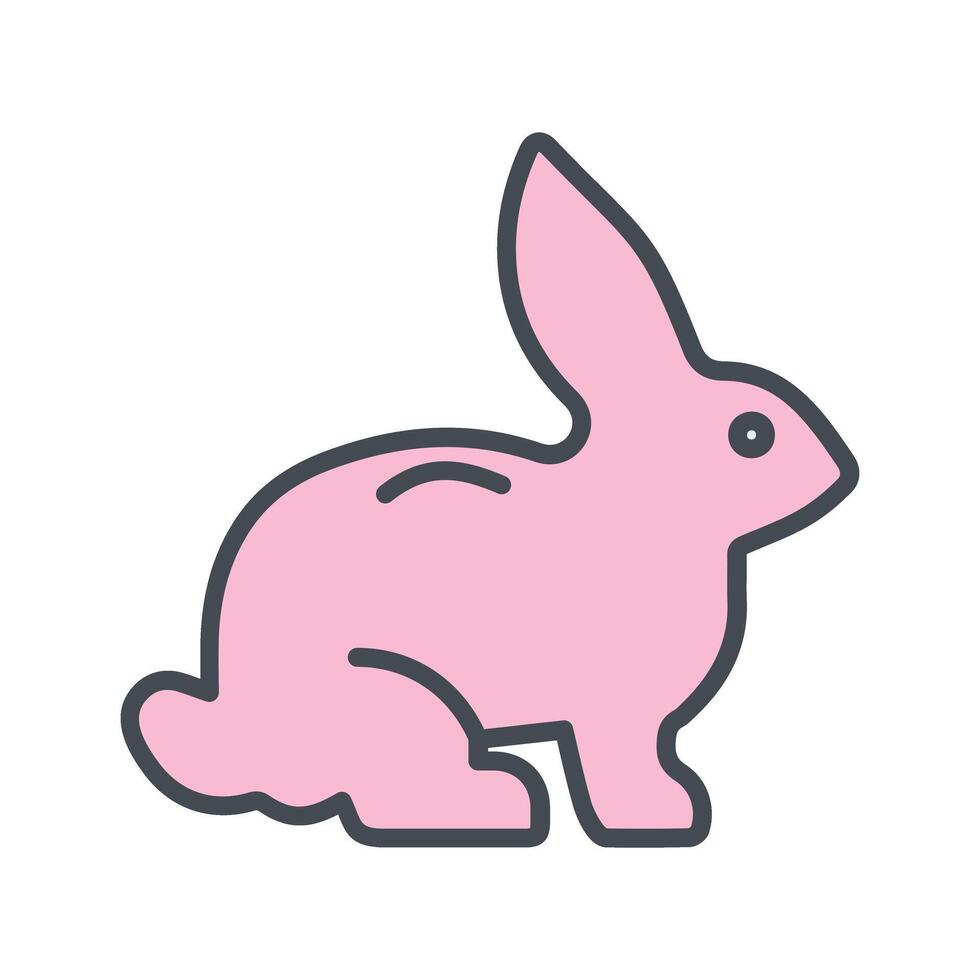 Rabbit Icon Design vector