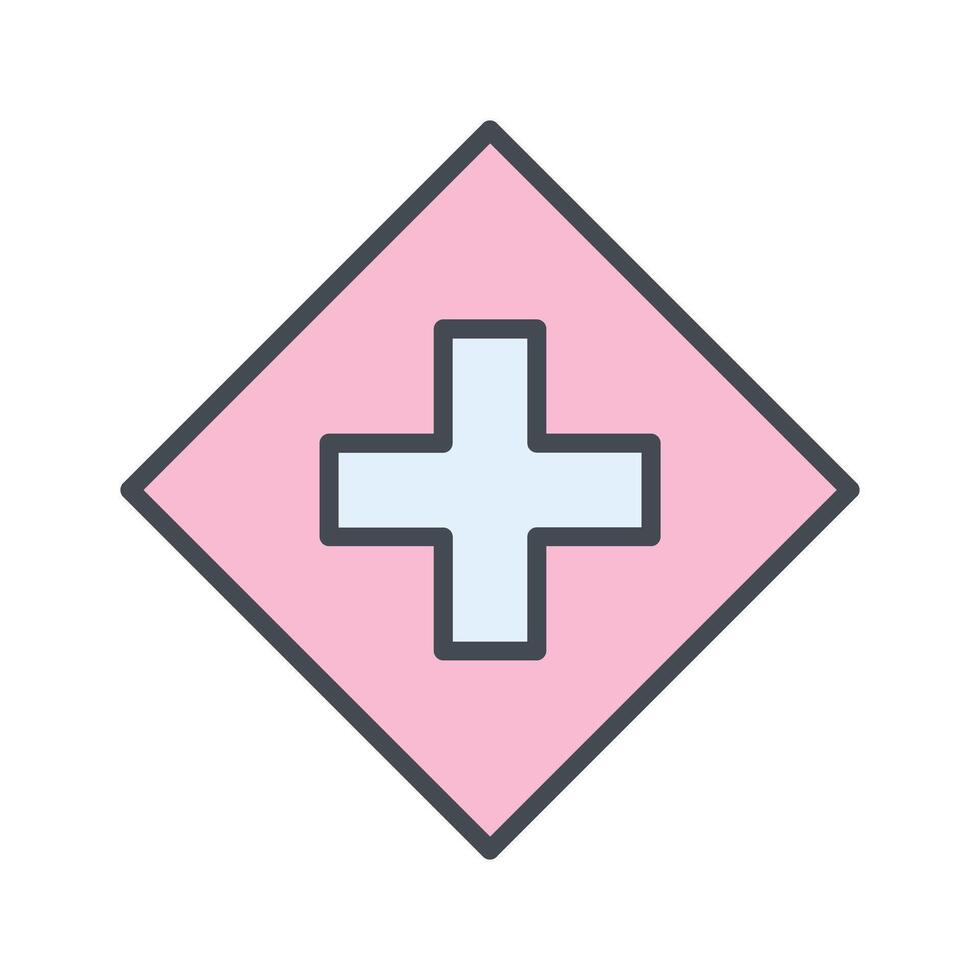 Plus Sign Icon Design vector