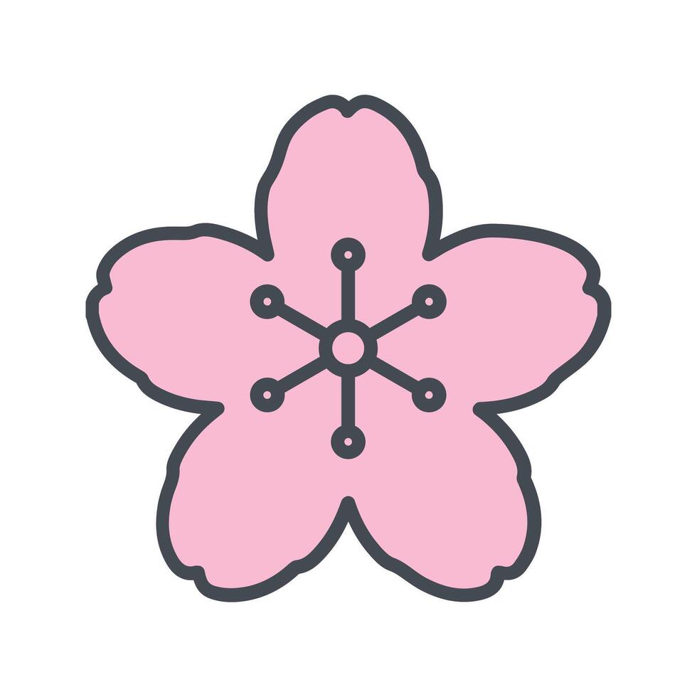 Blossom Icon Design vector