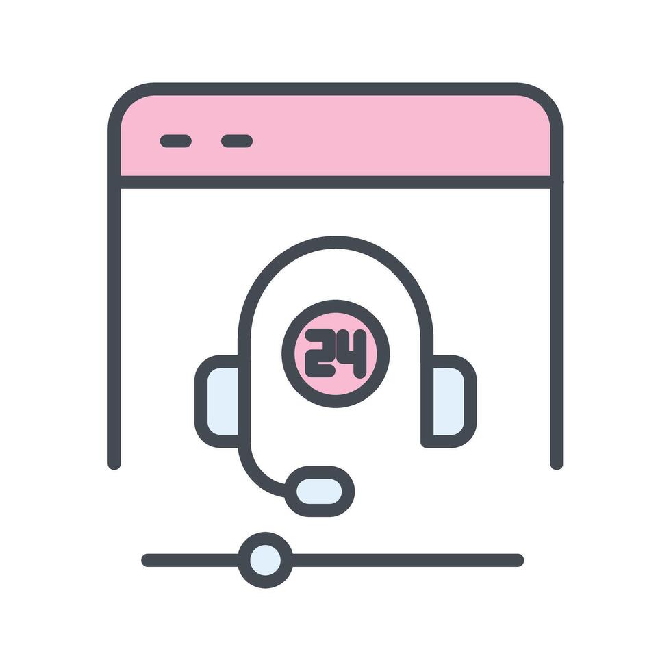 Support Forum Icon Design vector