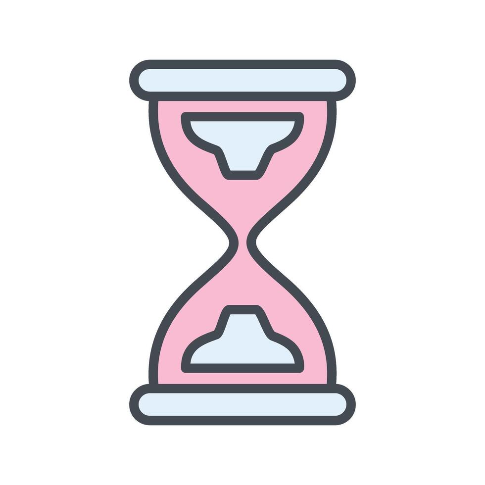 Sand Timer Icon Design vector