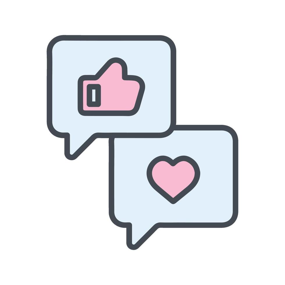 User Feedback Icon Design vector