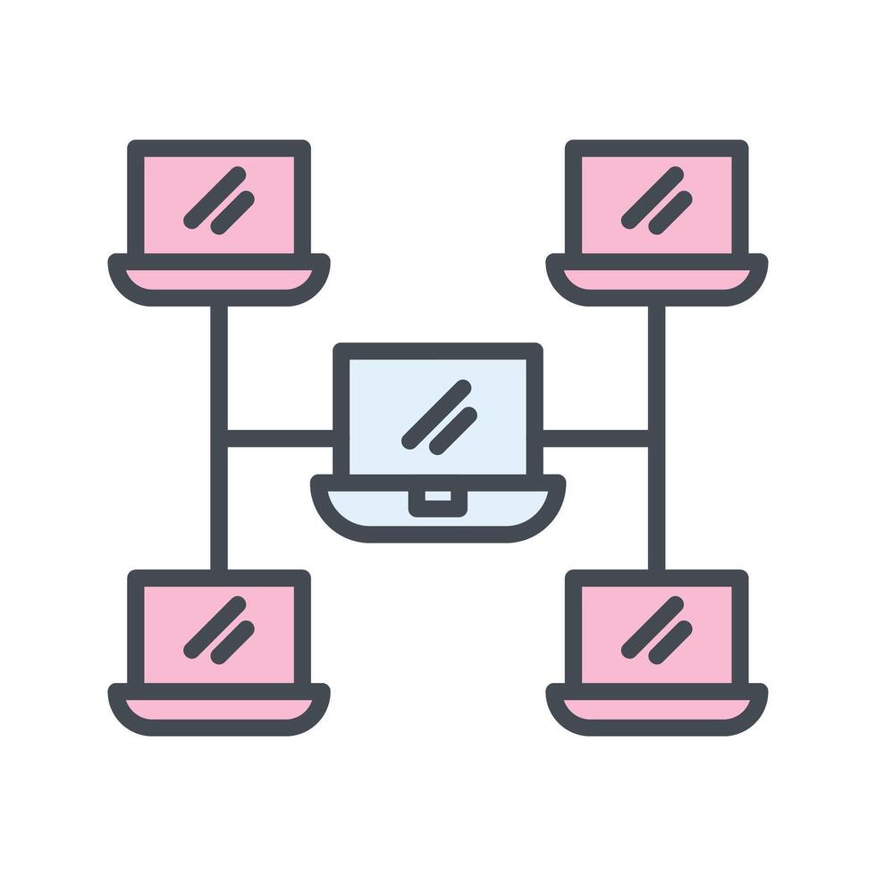 Connection Icon Design vector
