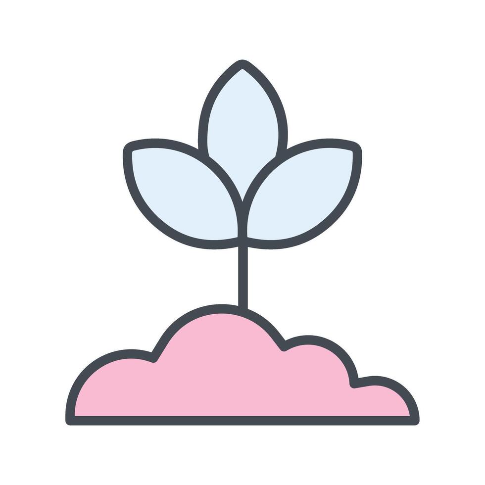 Sprout Icon Design vector