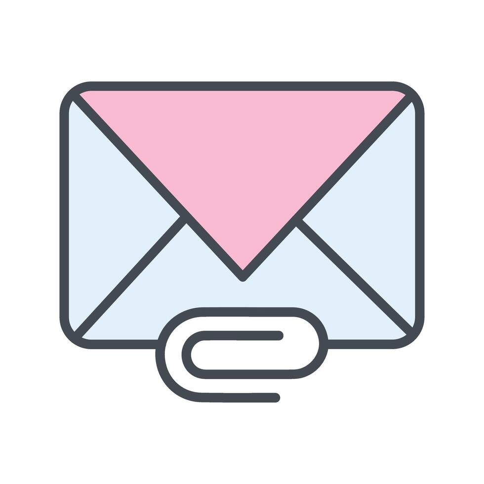 Attachments Icon Design vector