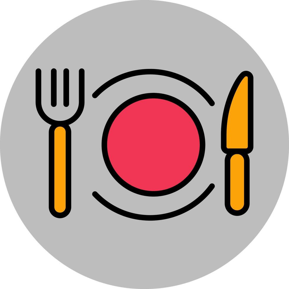 Special Meal Icon Design vector