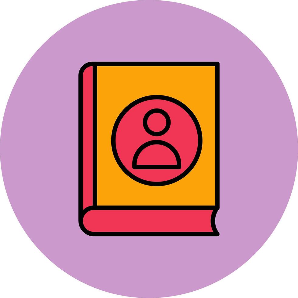 Employee Handbook Icon Design vector