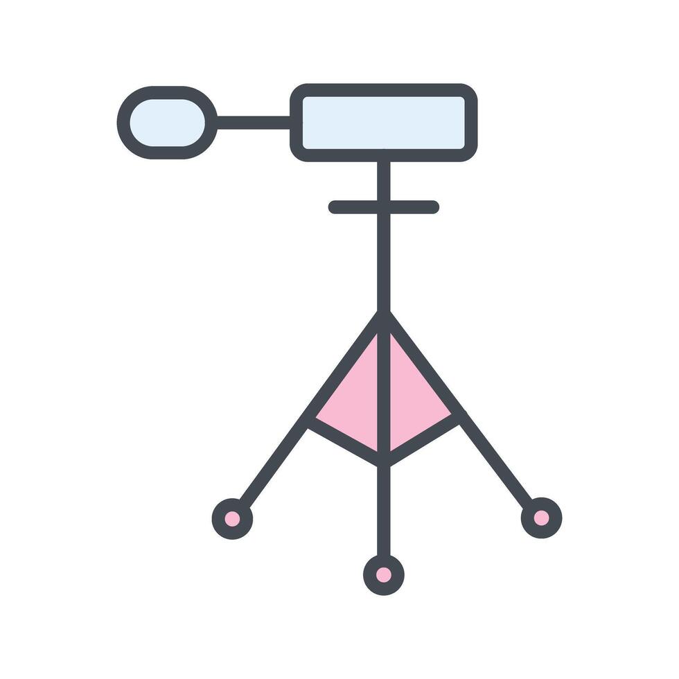 Tripod Tools Icon Design vector