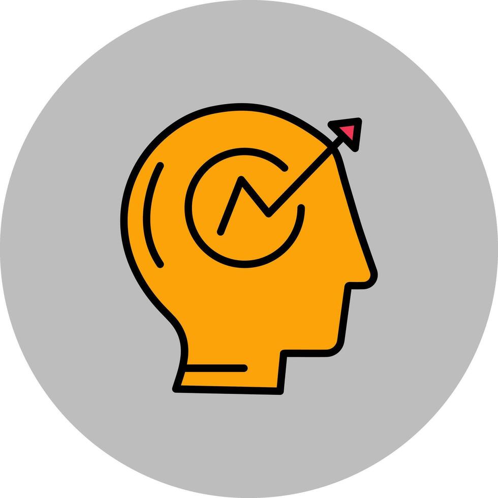 Marketing Strategy Icon Design vector
