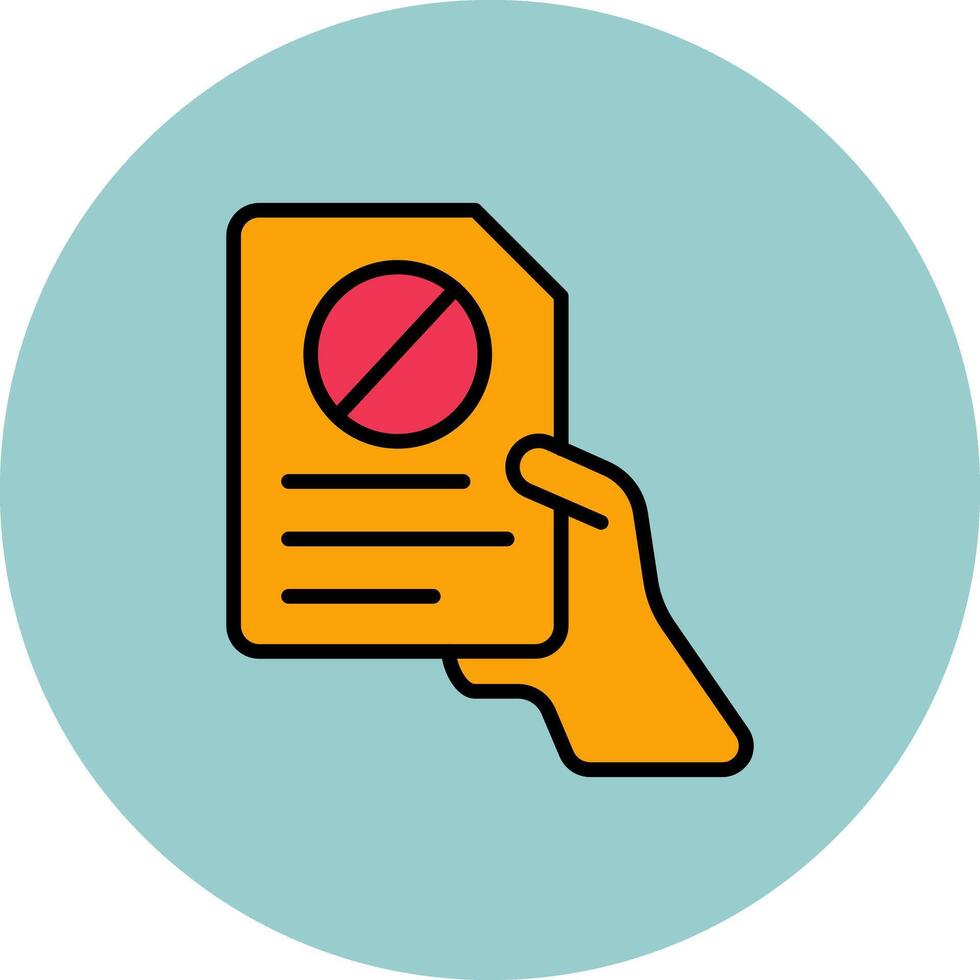 Resignation Icon Design vector