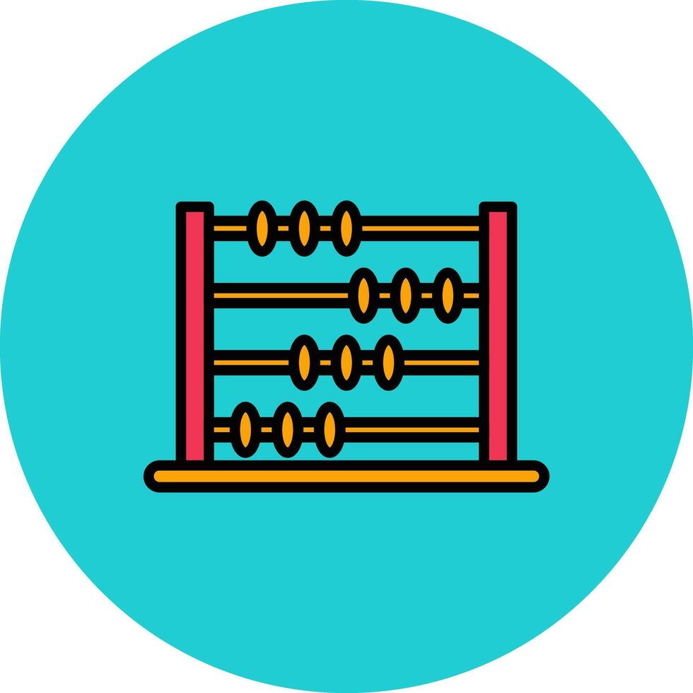 Abacus Icon Design vector