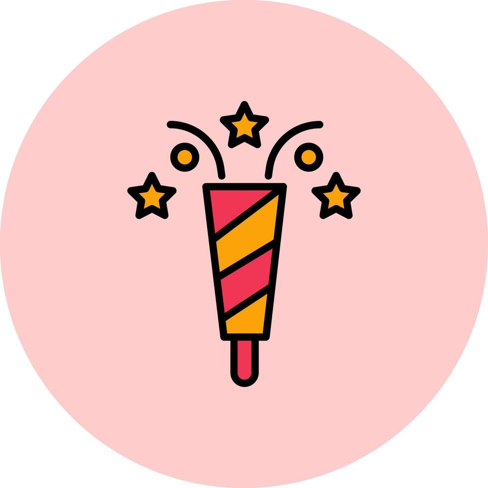 Popper Icon Design vector