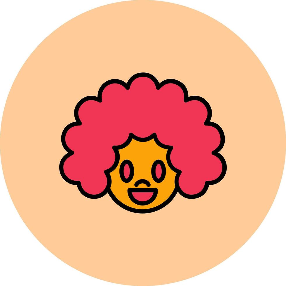 Clown Face Icon Design vector